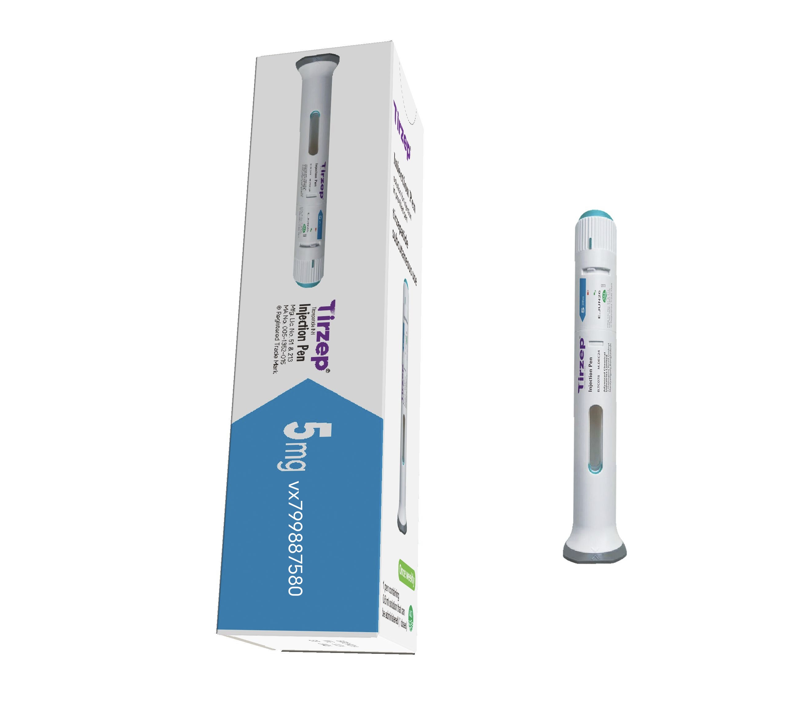 tirzep替西帕肽tirzepatide注射笔全新上市